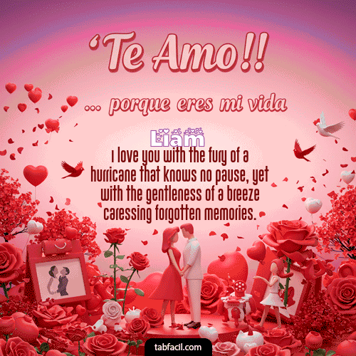 Ver GIF de Te amo, porque eres mi vida GIF de Liam - Te amo, porque eres mi vida