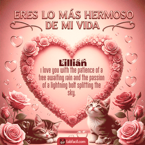 Ver GIF de Tú eres lo más hermoso de mi vida GIF de Lillian - Tú eres lo más hermoso de mi vida