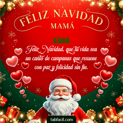 GIF Animado de Feliz Navidad para Lula - Feliz Navidad Mamá