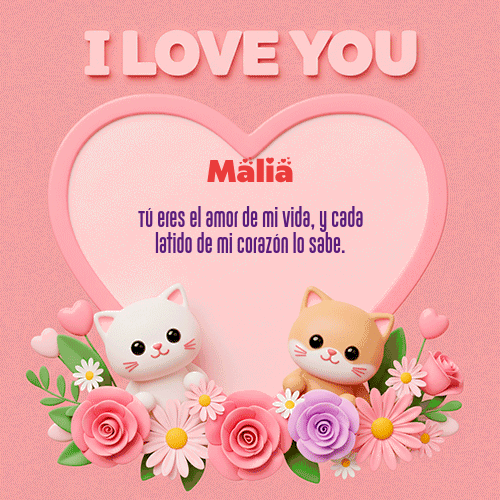 Ver GIF de Te Amo!!! GIF de Malia - Te Amo!!!