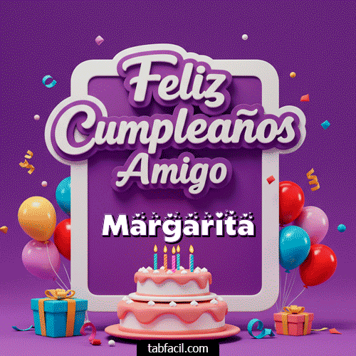 Ver GIF de 🥂 Feliz Cumpleaños Amigo GIF de Margarita - 🥂 Feliz Cumpleaños Amigo