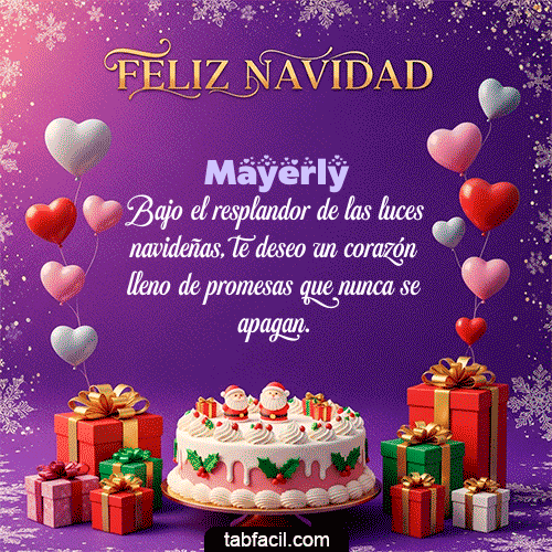 Feliz Navidad Mayerly GIF