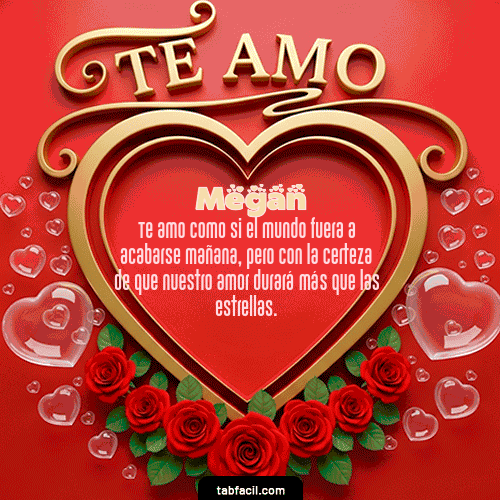 Ver GIF de Te Amo GIF de Megan - Te Amo