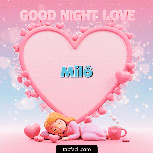 Buenas Noches Milo GIF