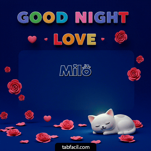 Buenas Noches Milo GIF