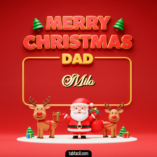 Feliz Navidad Milo GIF