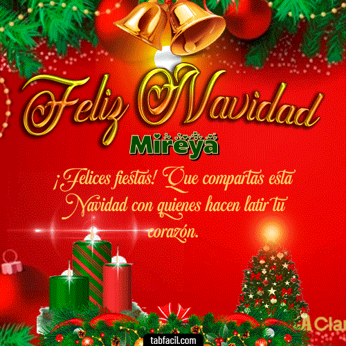 GIF de Mireya - Feliz Navidad