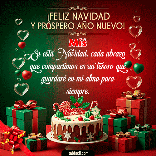 Feliz Navidad Mis GIF