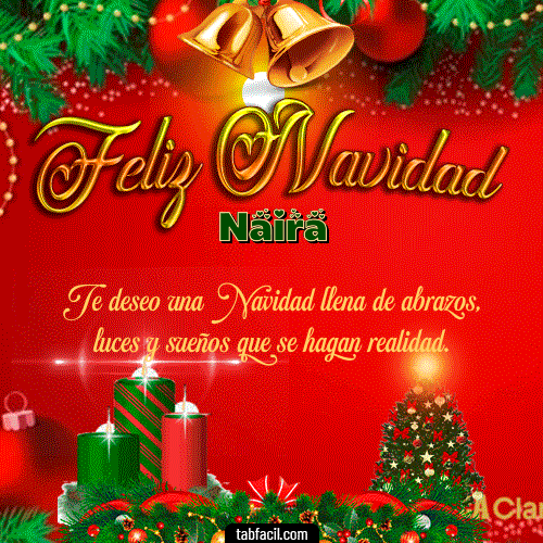 GIF de Naira - Feliz Navidad