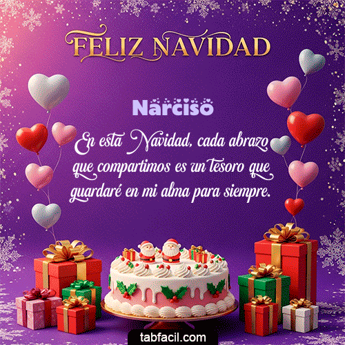 Feliz Navidad Narciso GIF