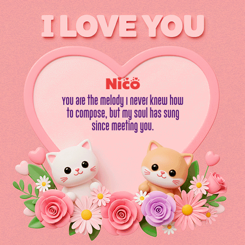 Ver GIF de Te Amo!!! GIF de Nico - Te Amo!!!