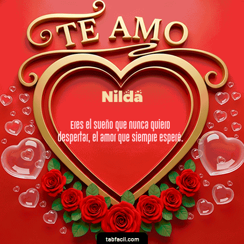 Feliz Dia Amor Nilda GIF