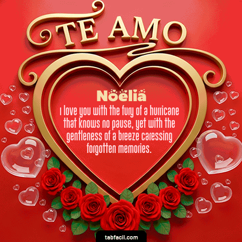 GIF de Noelia - Te Amo