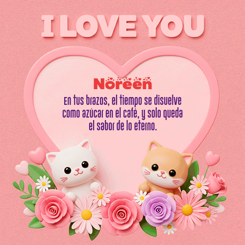 GIF de Noreen - Te Amo!!!