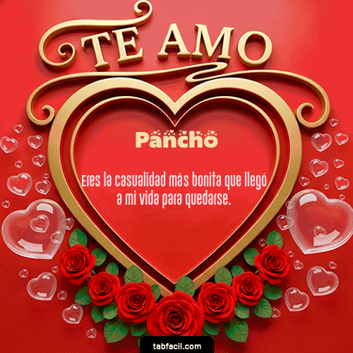 Feliz Dia Amor Pancho GIF