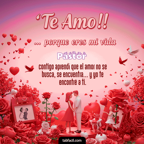Feliz Dia Amor Pastor GIF