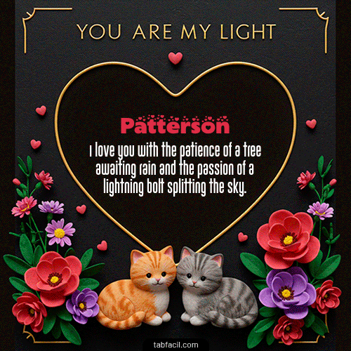Feliz Dia Amor Patterson GIF