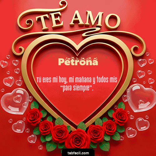 Feliz Dia Amor Petrona GIF