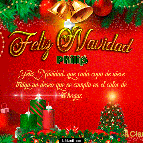 GIF de Philip - Feliz Navidad