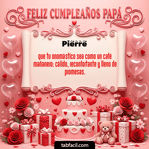 Feliz Cumpleaños Pierre GIF