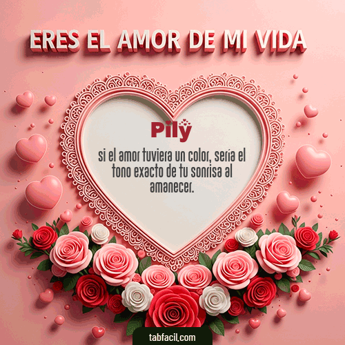 Feliz Dia Amor Pily GIF