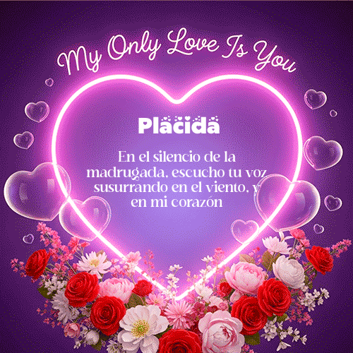Feliz Dia Amor Placida GIF