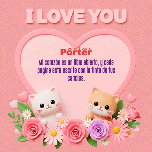 Feliz Dia Amor Porter GIF