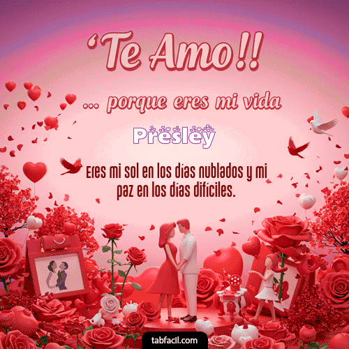 Feliz Dia Amor Presley GIF