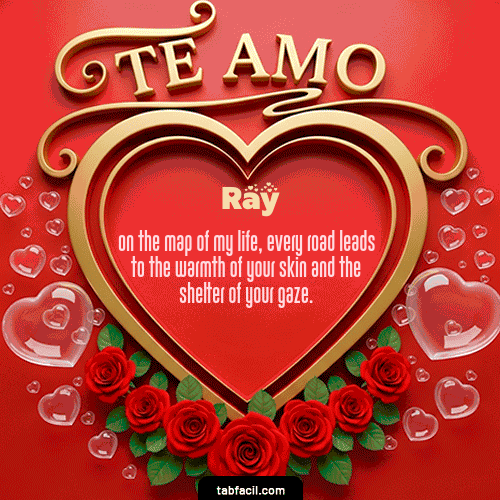 Feliz Dia Amor Ray GIF