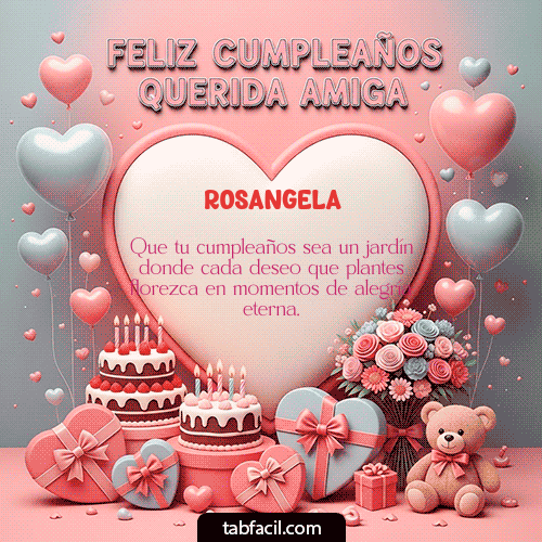 Feliz Cumpleaños Rosangela GIF