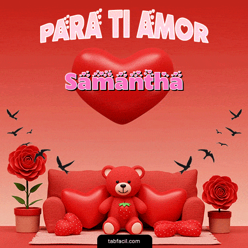 Feliz Dia Amor Samantha GIF