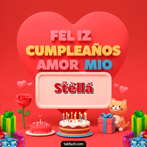 Ver GIF de 💖 Feliz Cumpleaños Amor Mio GIF de Stella - 💖 Feliz Cumpleaños Amor Mio