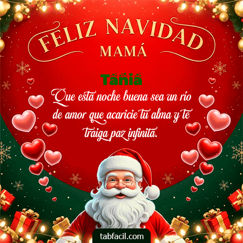 GIF de Tania - Feliz Navidad Mamá