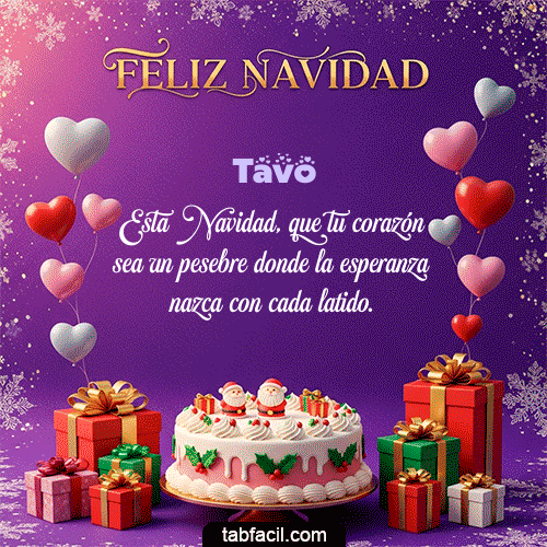 Feliz Navidad Tavo GIF