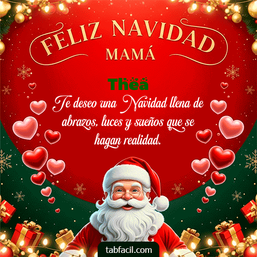 GIF de Thea - Feliz Navidad Mamá