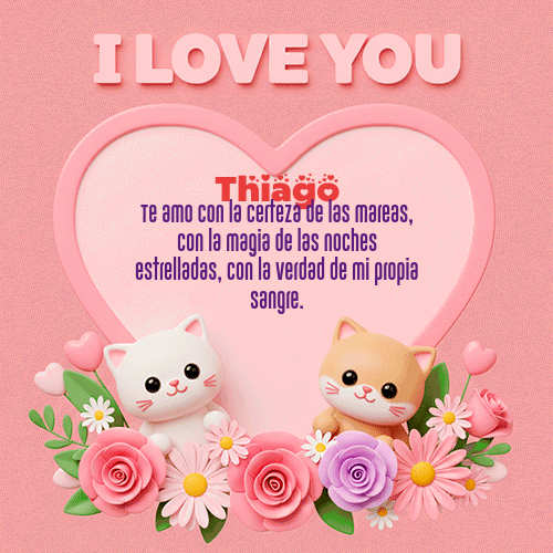 Feliz Dia Amor Thiago GIF