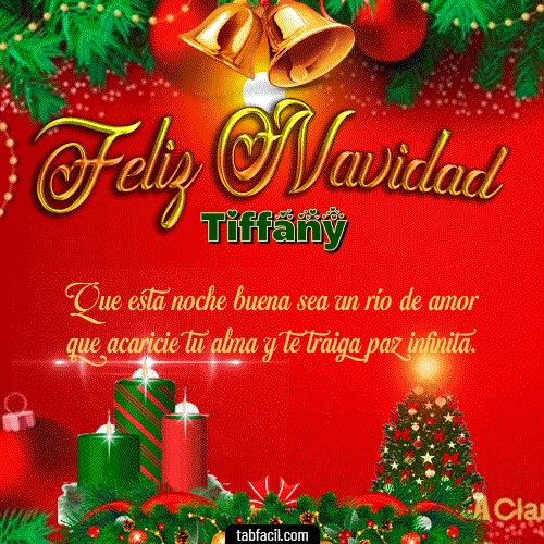 GIF de Tiffany - Feliz Navidad