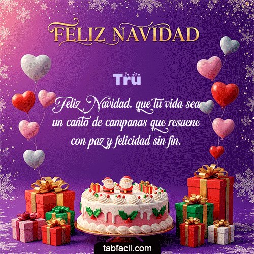 GIF Animado de Feliz Navidad para Tru - 🎅 Merry Christmas