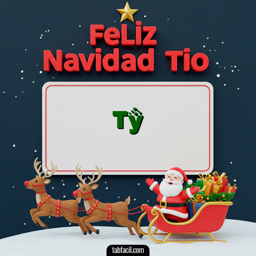 Feliz Navidad Ty GIF