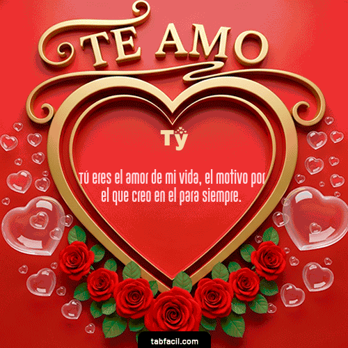 Feliz Dia Amor Ty GIF