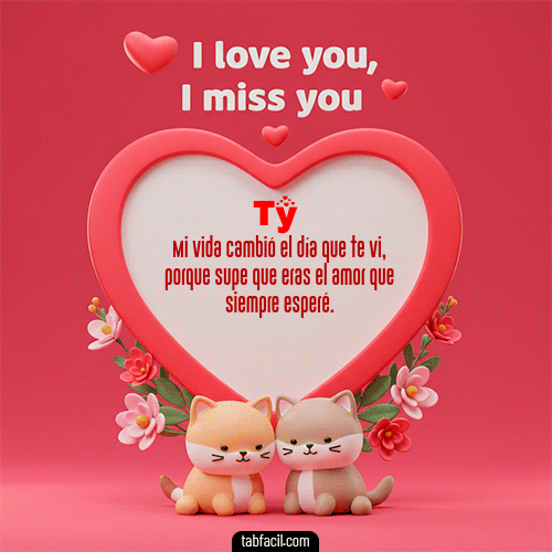Feliz Dia Amor Ty GIF