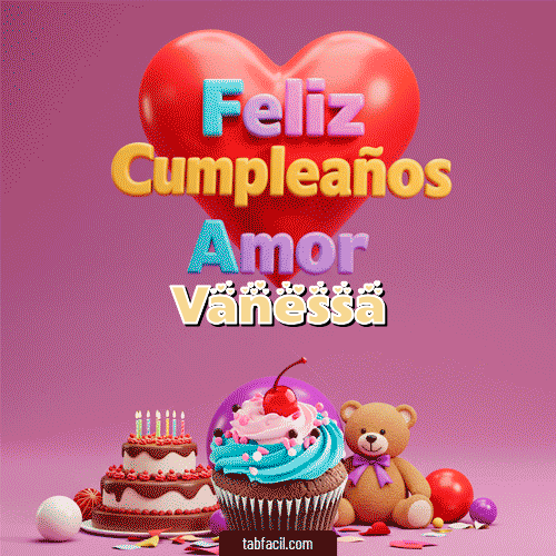 Ver GIF de 💞 Feliz Cumpleaños Amor GIF de Vanessa - 💞 Feliz Cumpleaños Amor