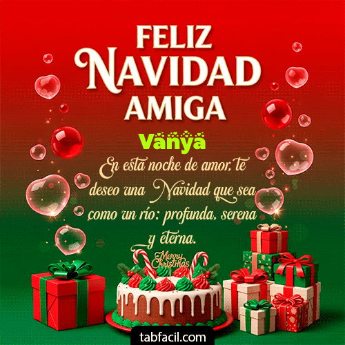 GIF de Vanya - Feliz Navidad Amiga