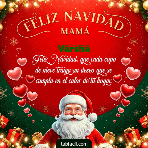 Feliz Navidad Varsha GIF