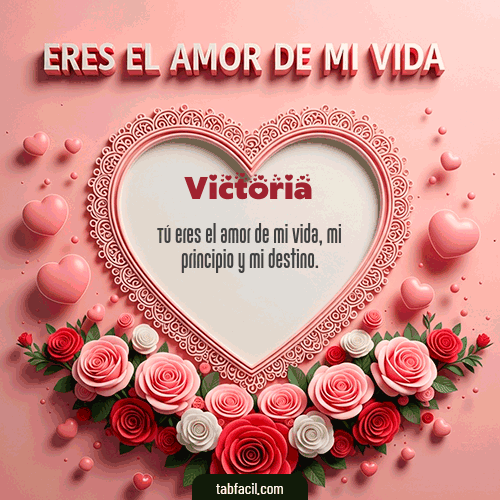 Ver GIF de Tú eres el amor de mi vida GIF de Victoria - Tú eres el amor de mi vida