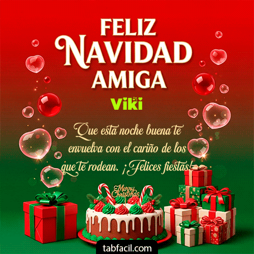 Feliz Navidad Viki GIF