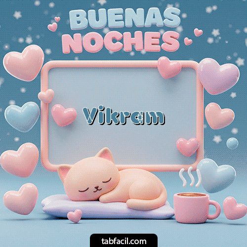 Buenas Noches Vikram GIF
