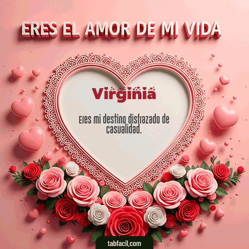 GIF de Virginia - Tú eres el amor de mi vida