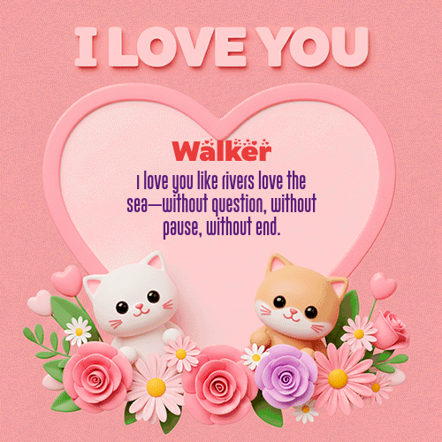 Ver GIF de Te Amo!!! GIF de Walker - Te Amo!!!