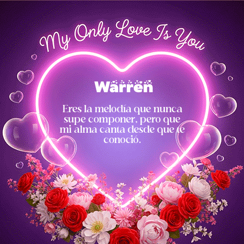 GIF de Warren - My Only Love